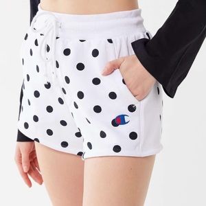 Champion Reverse Weave Polka Dot Shorts Size M